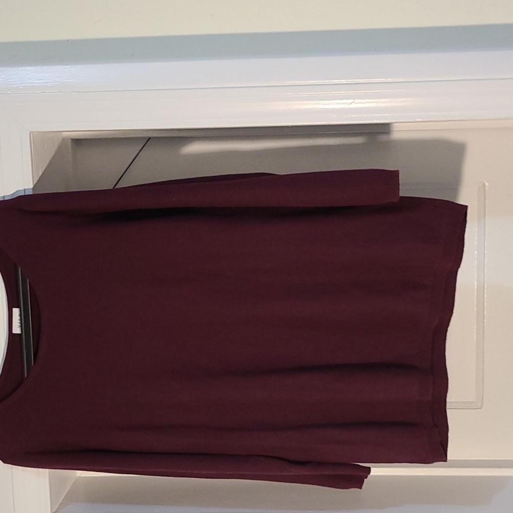 Vila large wine/burgundy sweater